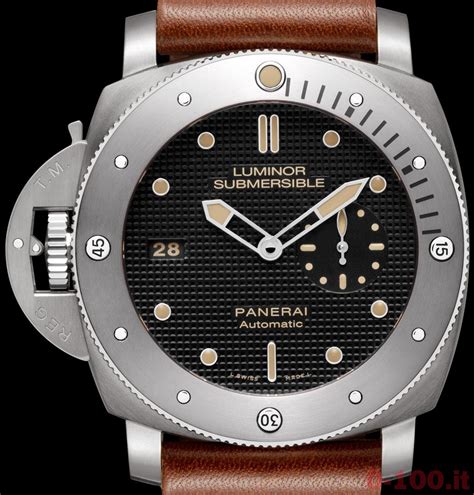 officine panerai luminor submersible replica|Hands.